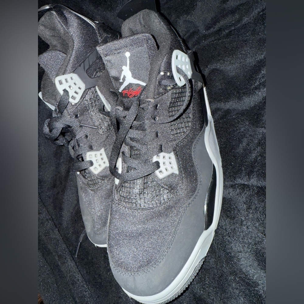 Jordan Black and Gray Sneakers